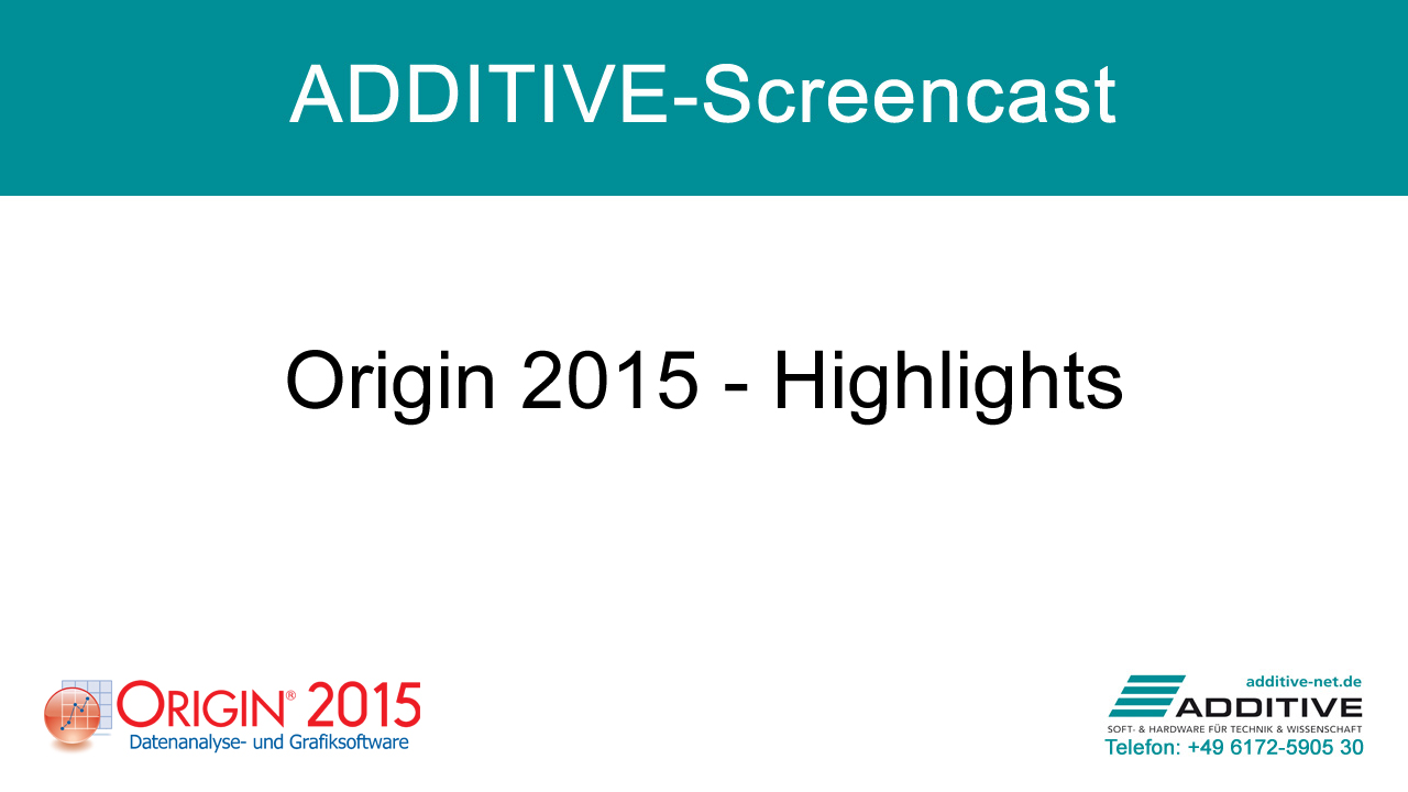 Screencast: Origin 2015 Highlights