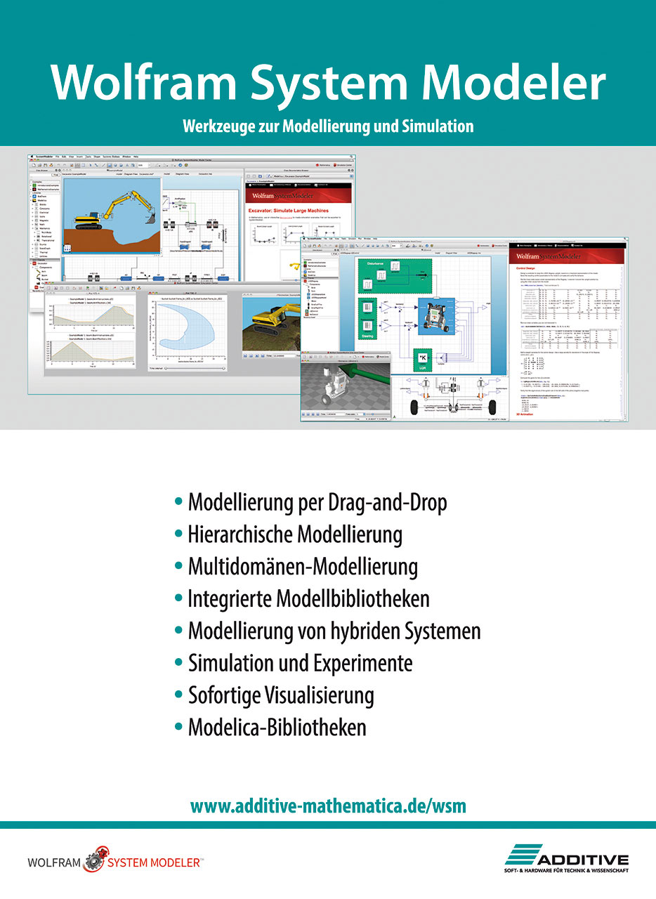 Wolfram System Modeler Poster